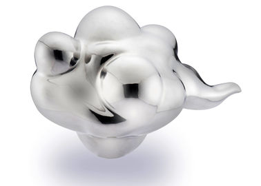 Porcellana Scultura astratta dell'acciaio inossidabile di tema della nuvola di arte, sculture del giardino di arte moderna decorativa fornitore