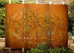 Scultura d'acciaio su misura di arte della parete dell'albero del metallo di Corten per la decorazione del giardino fornitore