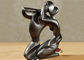 Rivestimento termico baciante di coloritura delle coppie di amore della statua bronzea astratta fornitore
