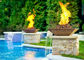 Caratteristica dell'acqua del pozzo del fuoco del giardino combinata, pozzo del fuoco e caratteristica 2.5mm Thicknes dell'acqua fornitore