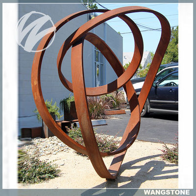 Un buon prezzo. Sculture di arte del giardino/tecnica uniche della saldatura della scultura giardino di Corten in linea