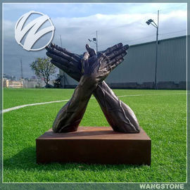 Un buon prezzo. Rifinitura laccata Chrome nero- della statua bronzea decorativa originale di progettazione in linea