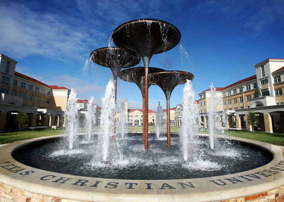 Un buon prezzo. Grandi fontane all'aperto dell'acciaio inossidabile per la decorazione della scuola in linea