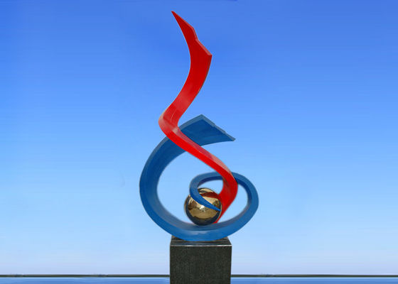 Un buon prezzo. la torcia bruciante di 2.4m ha dipinto la scultura del metallo per la decorazione quadrato/della plaza in linea