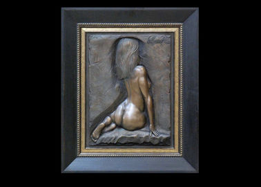 Un buon prezzo. Destra qui che aspetta anti corrosione progettazione occidentale delle sculture bronzee di bella in linea