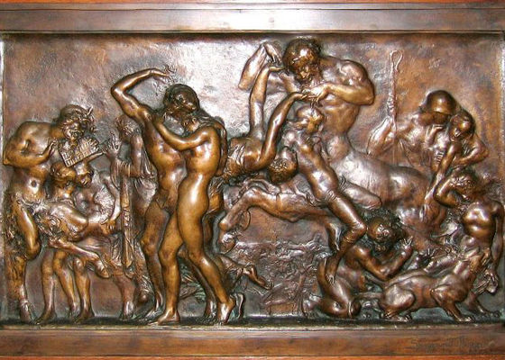 Un buon prezzo. OEM/ODM decorativi della figurina della scultura di sollievo del bronzo del pubblico disponibile in linea