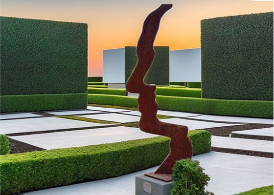 Un buon prezzo. Sculpture personalizzate in metallo in giardino in corteccia in linea