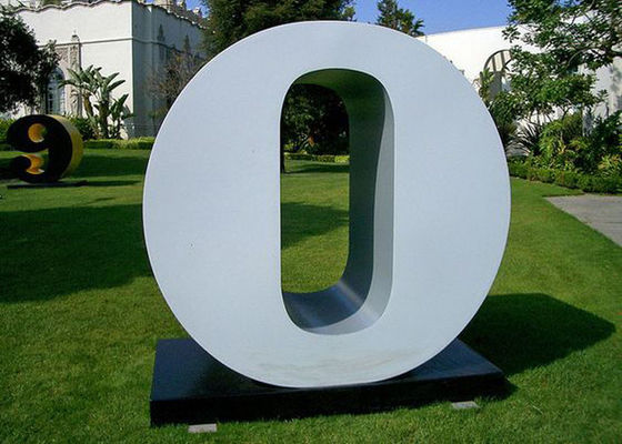 Un buon prezzo. Segni scultura con lettere della lettera dell'acciaio inossidabile della scultura di isolato del giardino della O la grande in linea
