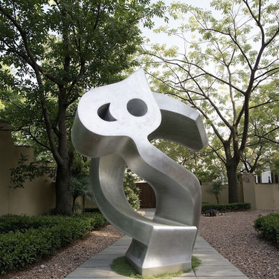 Un buon prezzo. Calligrafia araba moderna all'aperto Scultura islamica Artigiani in acciaio inossidabile in linea