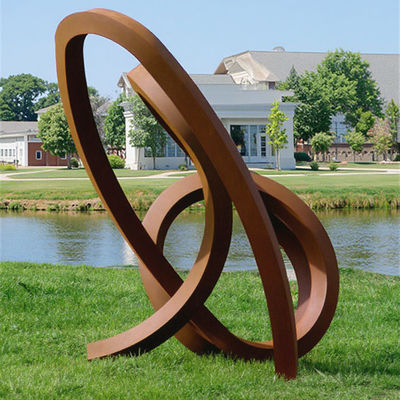 Un buon prezzo. Articoli in metallo astratto Arte giardino Scultura all'aperto in linea