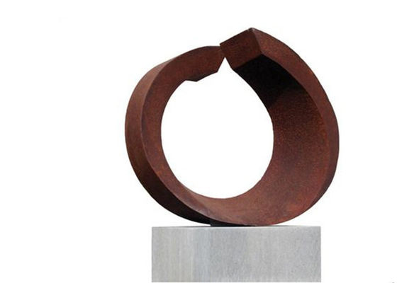 Un buon prezzo. Scultura d'acciaio Decration dell'interno all'aperto di Corten di precisione professionale in linea