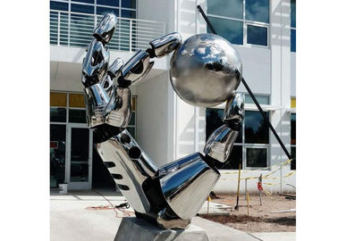 Un buon prezzo. Scultura speciale della mano del metallo, sculture all'aperto del giardino dell'acciaio inossidabile in linea