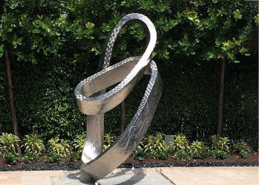 Un buon prezzo. Ornamenti all'aperto moderni del giardino dell'acciaio inossidabile del metallo con rivestimento di Matt in linea