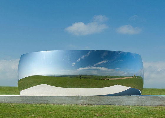 Un buon prezzo. Le sculture moderne del giardino del metallo della decorazione hanno lucidato lo specchio dell'acciaio inossidabile in linea
