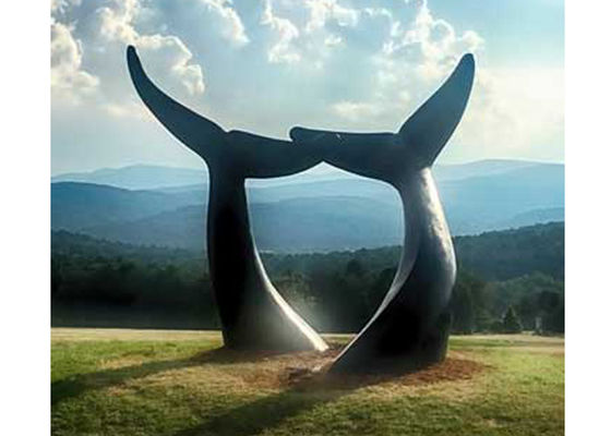 Un buon prezzo. altezza di 250cm che forgia la scultura bronzea della balena per all'aperto in linea