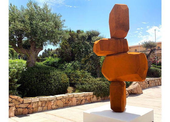 Un buon prezzo. Sculture del giardino di Rusty Corten Steel Abstract Metal in linea