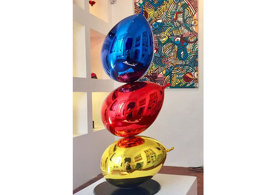 Un buon prezzo. Il pallone domestico della vetroresina della decorazione scolpisce il rivestimento differente di colore in linea