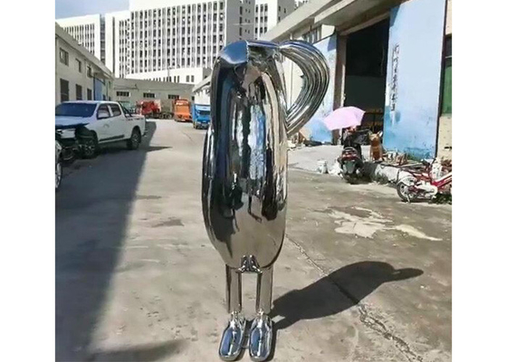 Lo specchio moderno della scultura di Art Stainless Steel Abstract Man ha lucidato