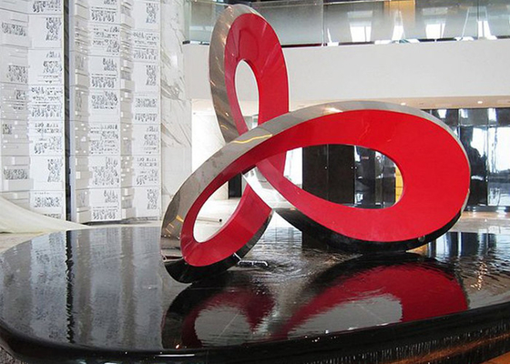 Un buon prezzo. Disegni personalizzati di grande dimensione Arte pubblica moderna Scultura in acciaio inossidabile Commerciale in linea