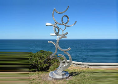 Un buon prezzo. Scultura in acciaio inossidabile di arte contemporanea per la decorazione esterna anticorrosiva in linea