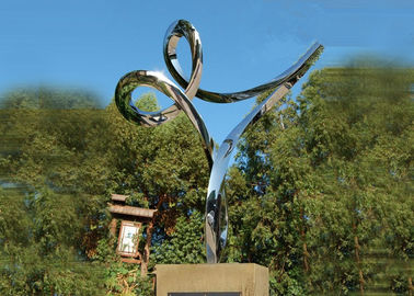 Un buon prezzo. Scultura all'aperto professionale dell'acciaio inossidabile, sculture di arte dell'acciaio inossidabile in linea