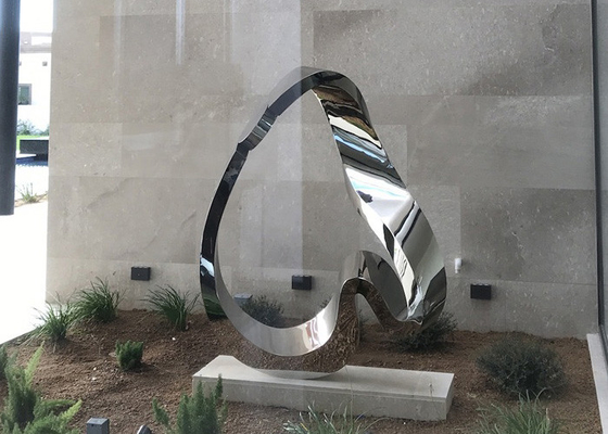 Arte giardiniera contemporanea moderna Scultura in acciaio inossidabile Astratto
