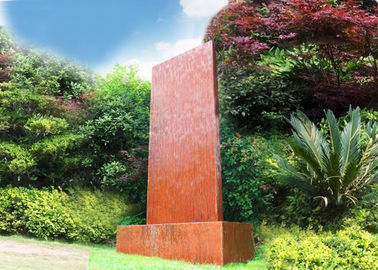 Un buon prezzo. Parete d'acciaio dell'acqua di Corten di anti corrosione, caratteristiche d'acciaio del giardino di Corten in linea