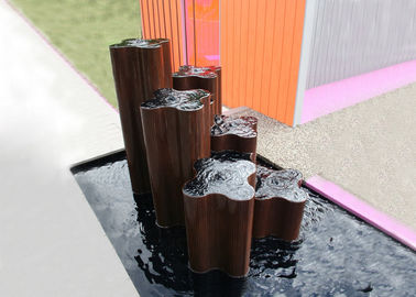 Un buon prezzo. Vario tempo di dimensione della decorazione di Corten della caratteristica d'acciaio pubblica dell'acqua resistente in linea