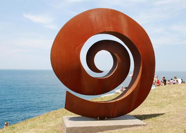 Un buon prezzo. Sopravviva l'altezza d'acciaio resistente di spessore/180cm della scultura 2.5mm di Facete Corten in linea