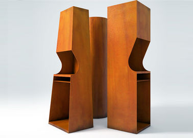 Un buon prezzo. Inforni l'arte Corten che decorativo delle colonne il pozzo d'acciaio del fuoco facile pulisce/che manutenzione in linea