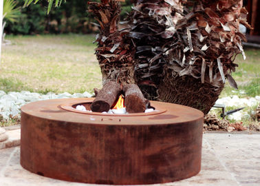 Un buon prezzo. Giardino attraente amichevole di Eco che riscalda forma rotonda del pozzo d'acciaio del fuoco di Corten in linea