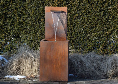 Un buon prezzo. L'acqua d'acciaio professionale del giardino di Corten caratterizza l'altezza delle fontane 150cm in linea