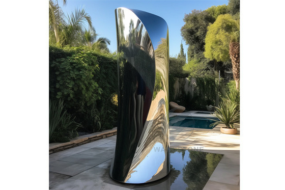 Un buon prezzo. Sculpture in acciaio inossidabile per la decorazione di cortili e parchi pubblici in linea