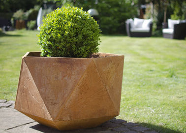 Un buon prezzo. Piantatrice d'acciaio di Corten dei prodotti siderurgici di Corten per la decorazione giardino/del pubblico in linea