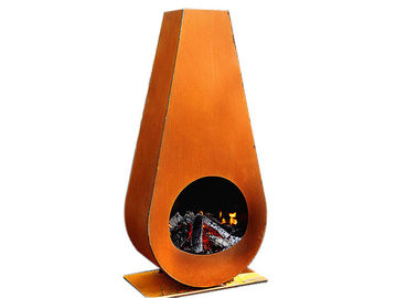 Un buon prezzo. Pozzo d'acciaio del fuoco di Corten della caratteristica della chiavetta per altezza all'aperto della decorazione 80cm in linea