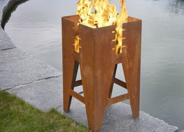 Un buon prezzo. Dimensione su misura barbecue d'acciaio all'aperto durevole del pozzo del fuoco di Corten disponibile in linea