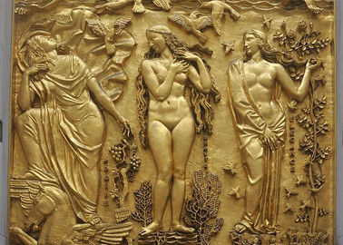 Un buon prezzo. Sollievo all'aperto del bronzo del metallo di amicizia per la dimensione su misura decorazione della parete in linea