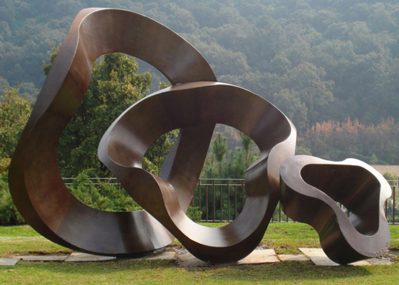 Un buon prezzo. scultura d'arte metallica per giardini esterni moderni in linea