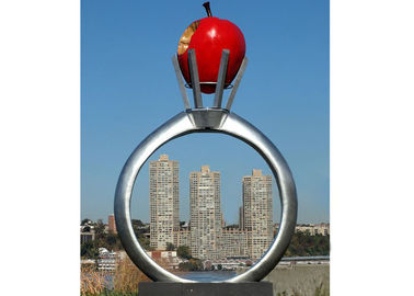 Un buon prezzo. Sculture monumentali moderne dell'acciaio inossidabile della decorazione del giardino del parco in linea