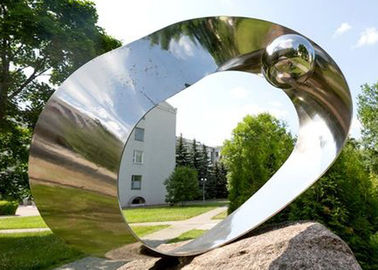 Un buon prezzo. Scultura dello specchio dell'acciaio inossidabile dell'occhio della scultura dell'acciaio inossidabile della decorazione del giardino in linea