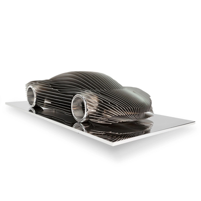 Sculpture di modelli di auto in acciaio inossidabile personalizzano dimensioni e colori