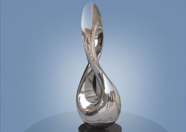 Un buon prezzo. Scultura astratta contemporanea del metallo dell'acciaio inossidabile per la decorazione domestica in linea
