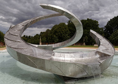 Un buon prezzo. Grandi caratteristiche decorative dell'acqua dello stagno dell'acciaio inossidabile/fontane artistiche in linea