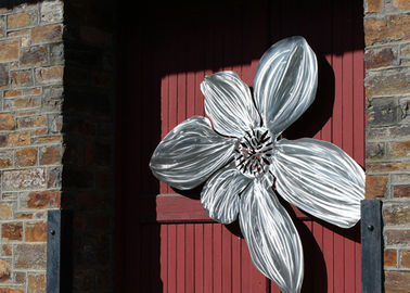 Un buon prezzo. Sculture all'aperto di finitura spazzolate del fiore di arte della scultura del metallo per la decorazione pubblica in linea