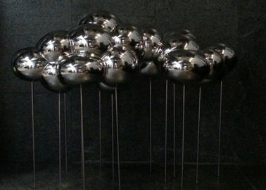 Un buon prezzo. Tecnica domestica moderna lucidata di pezzo fucinato della decorazione di arte della nuvola della scultura dell'acciaio inossidabile in linea