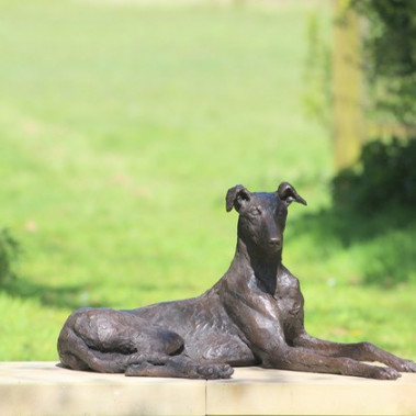 Statua ricordo personalizzata per animali domestici in bronzo e rame, scultura di cane, stile classico