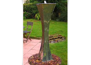 Un buon prezzo. Caratteristiche moderne per il giardino, lucidatura dell'acqua dell'acciaio inossidabile del paesaggio dello specchio in linea