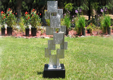 Un buon prezzo. Progetti le sculture per il cliente all'aperto spazzolate delle statue del metallo per la decorazione del giardino in linea