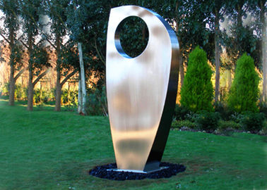 Un buon prezzo. Scultura contemporanea dell'acciaio inossidabile di arte dell'iarda del metallo per la decorazione del giardino in linea