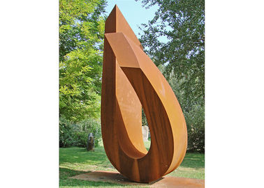 Un buon prezzo. Giardino d'acciaio moderno di Corten il grande scolpisce la resistenza alla corrosione all'aperto del metallo in linea